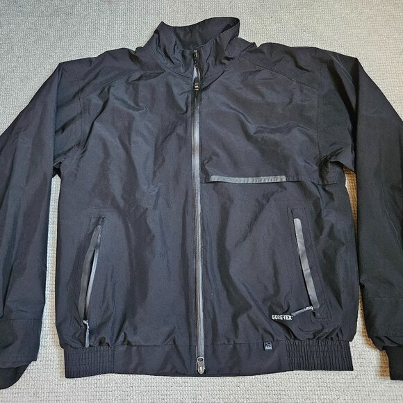 Zero Restriction Tour Series Gore-Tex Golf Rain Jacket Black Medium M - Athletic - Picture 1 of 12